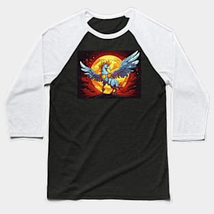 Pegasus 3 Baseball T-Shirt